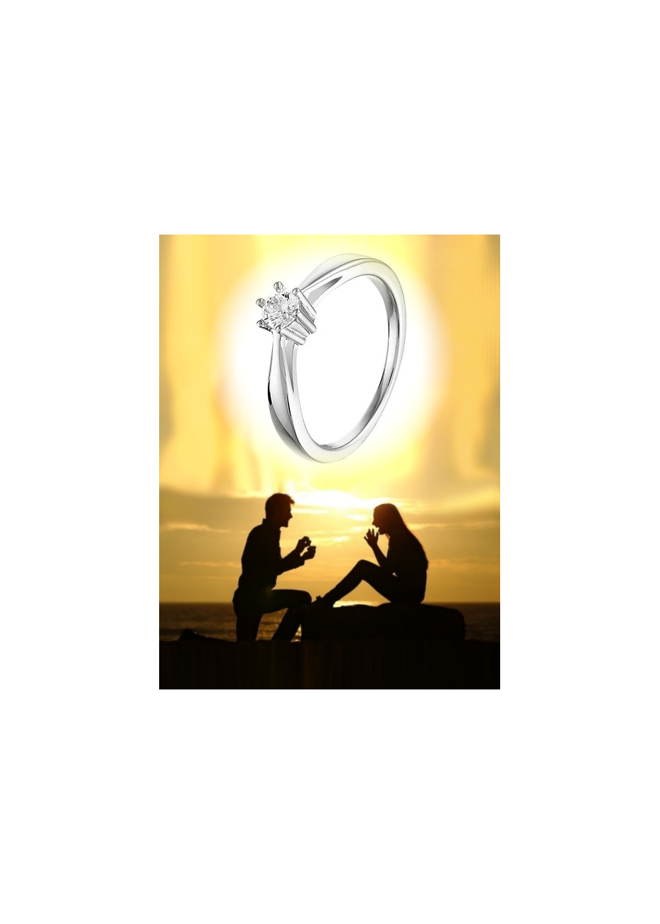 Ja! Zilver Klassieke aanzoeksring zilver JA13.26639