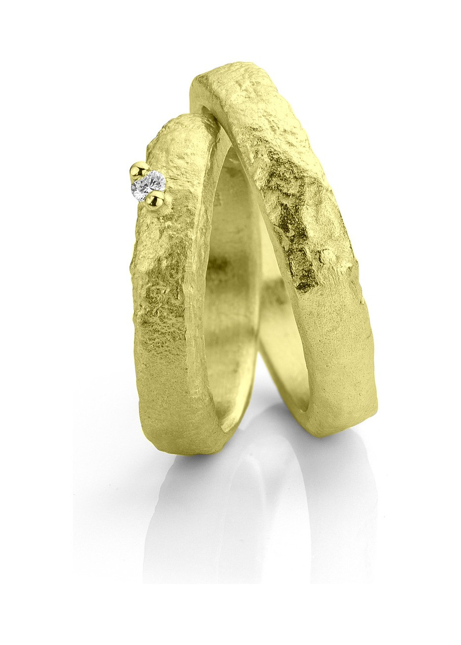 218_219goud Grillige gouden vriendschapsringen met briljant Mathisse