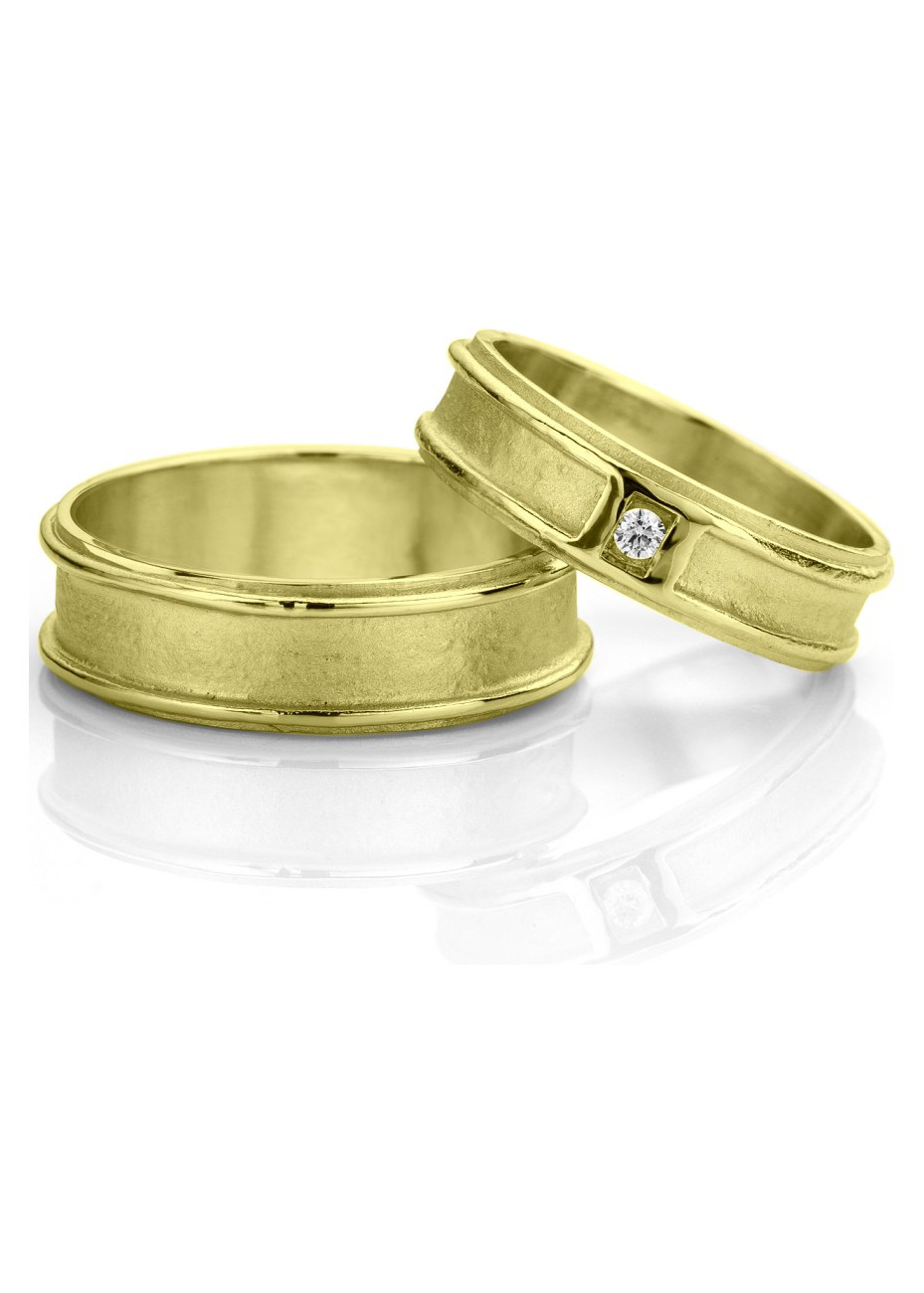 220_221goud Relatieringen grillig goud met briljant Mathisse