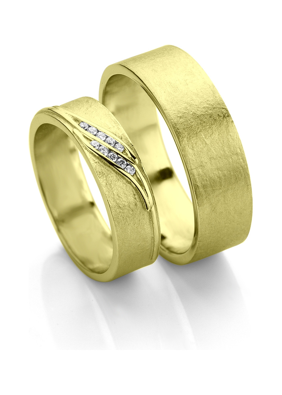 250_243goud Grillige trouwringen briljant en goud Mathisse