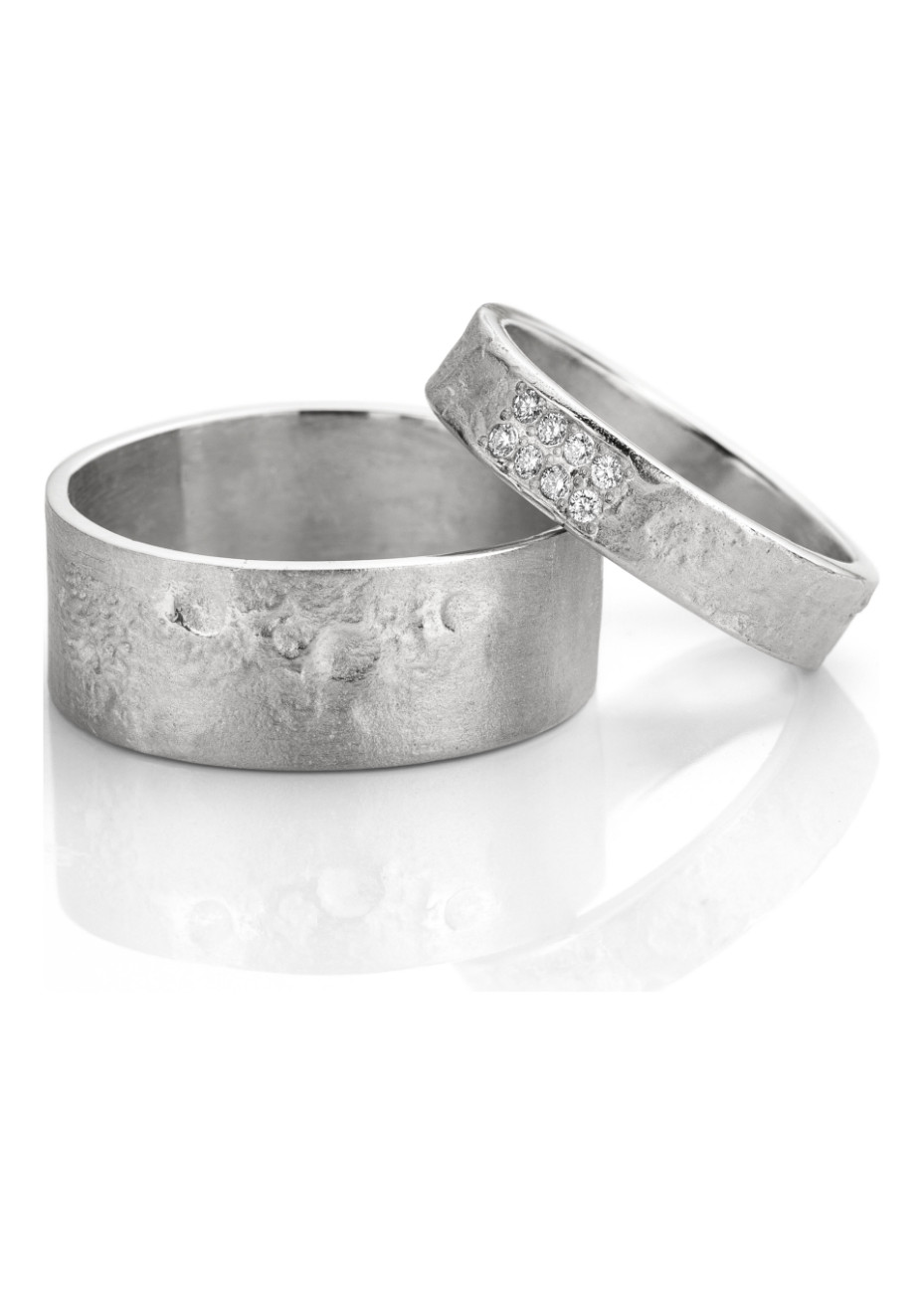 251_207 Briljant in relatieringen grillig zilver Mathisse