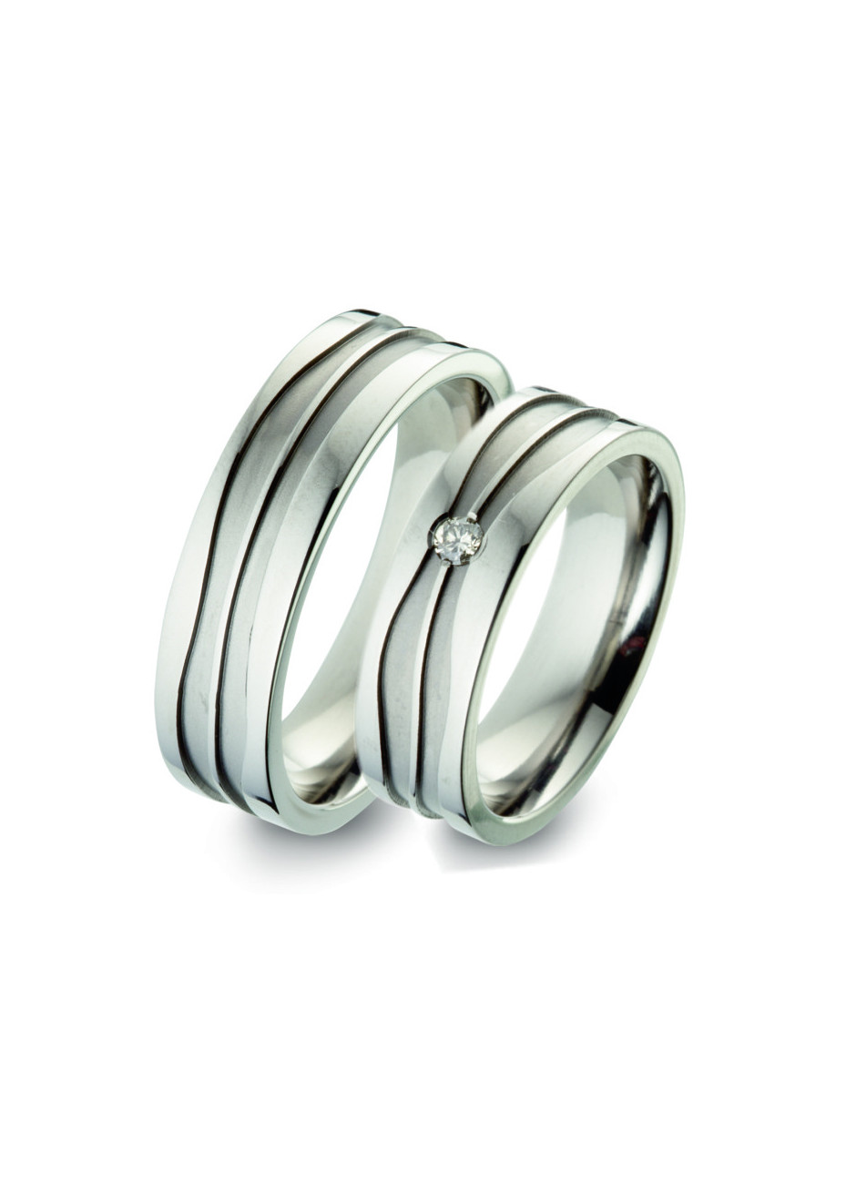 52396 Titan Factory titanium trouwringen