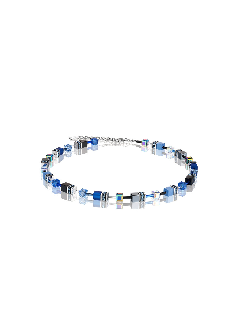 0712 collier Blue-Grey Coeur de Lion 4014100712