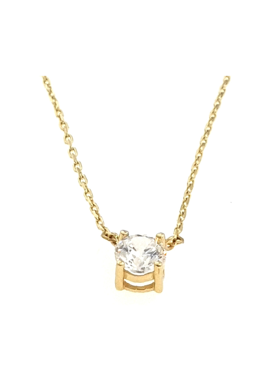 Choker CG082 Goud met zirconia