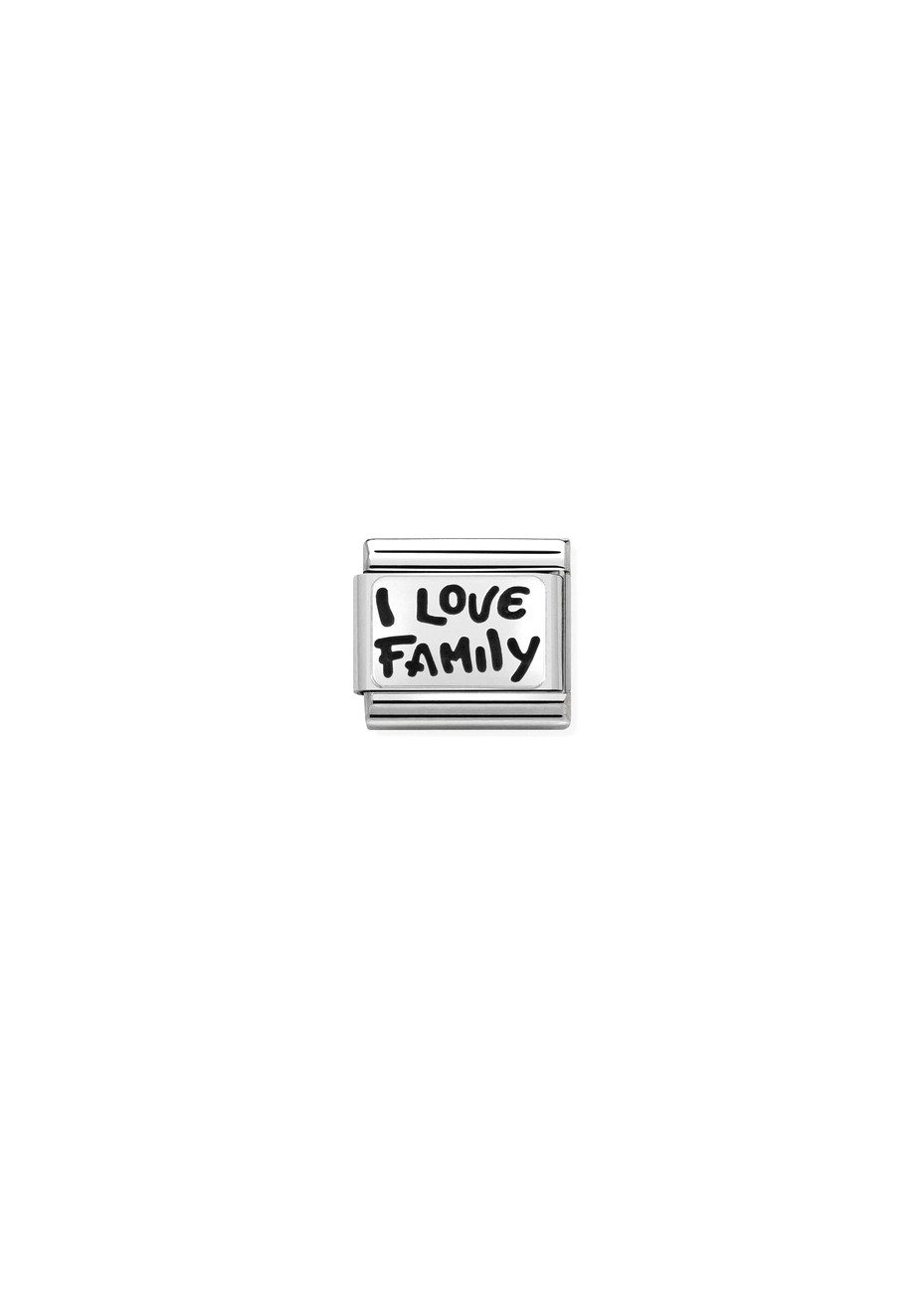 33010234 Nomination Zilver I Love Family