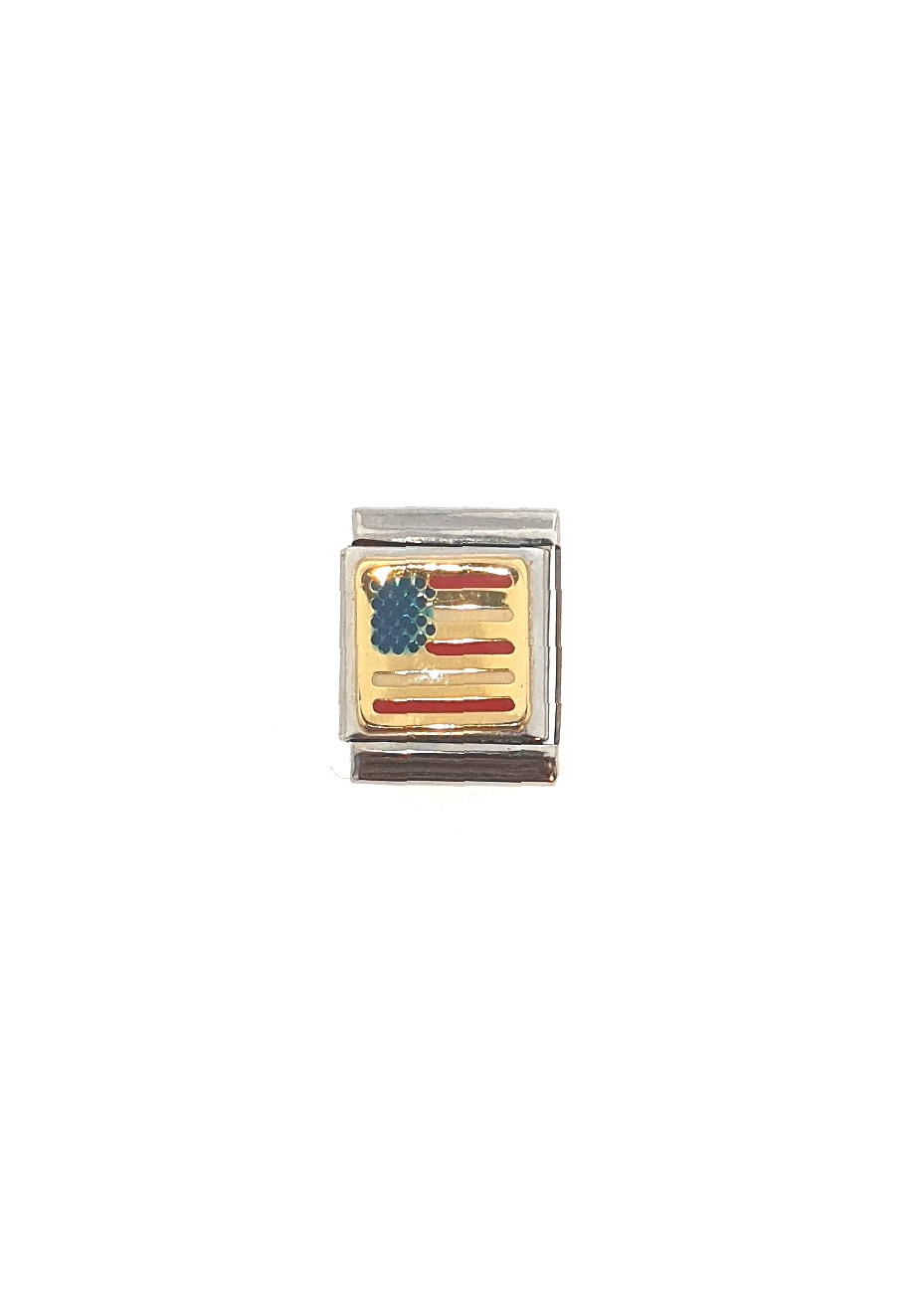 Big Emaille Vlag USA Nomination