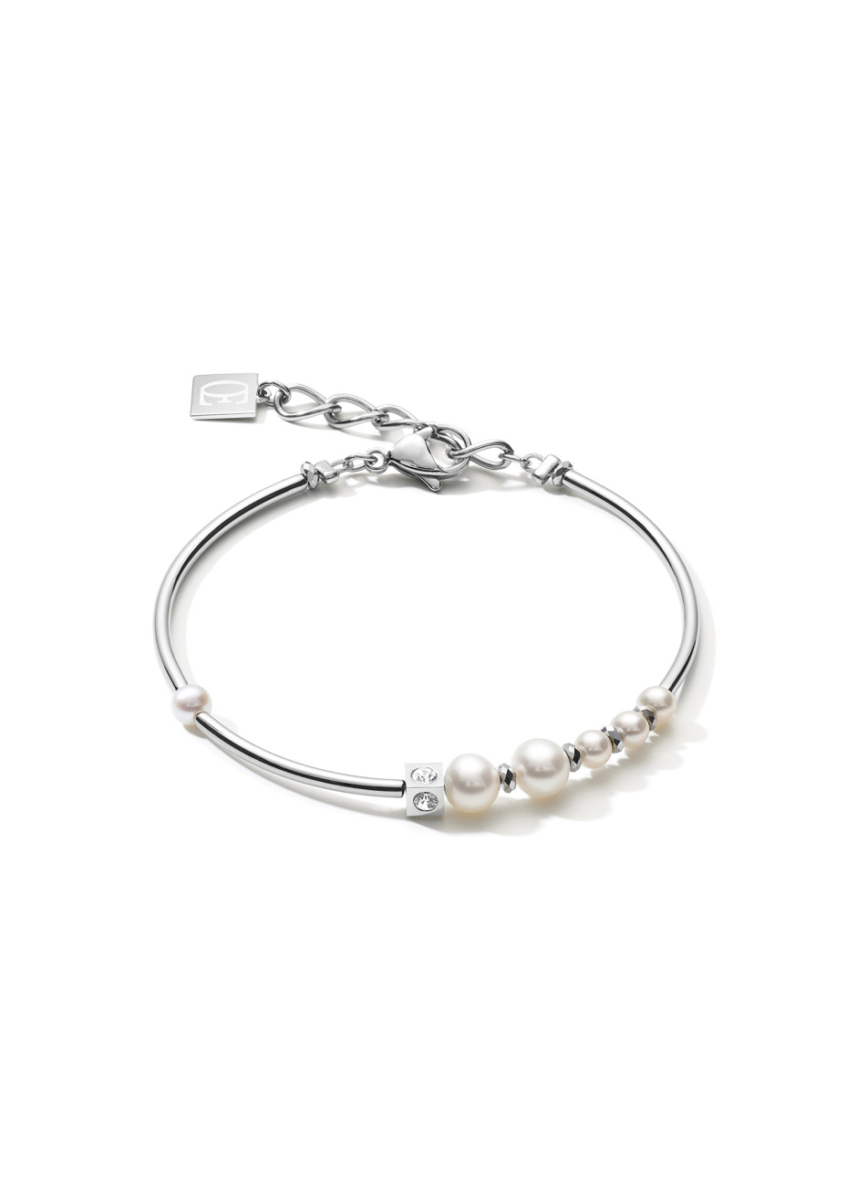 1417 Armband White-Silver Coeur de Lion 1102301417