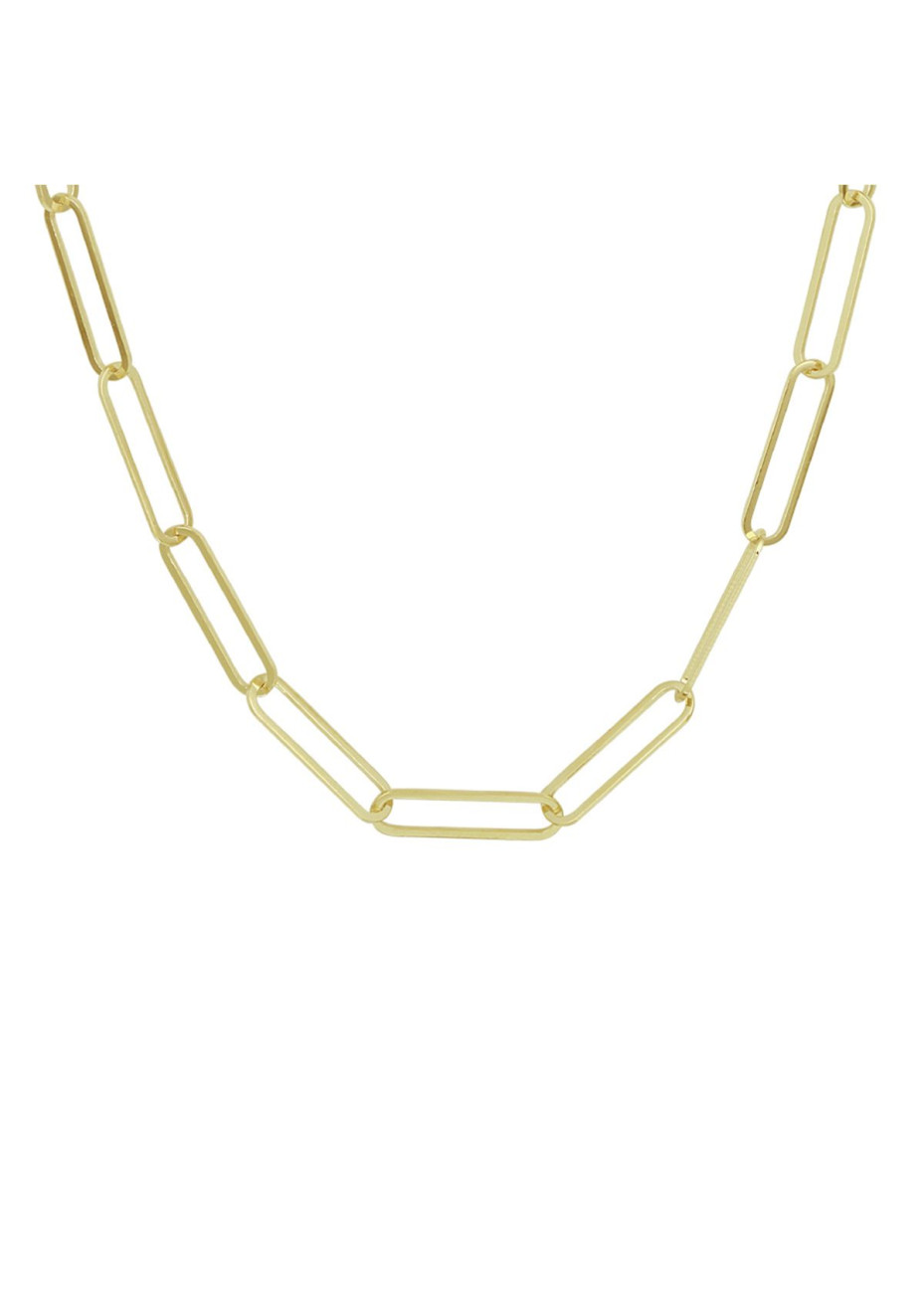 .4.7 gram Paperclip collier 40.22867 Goud 45 cm