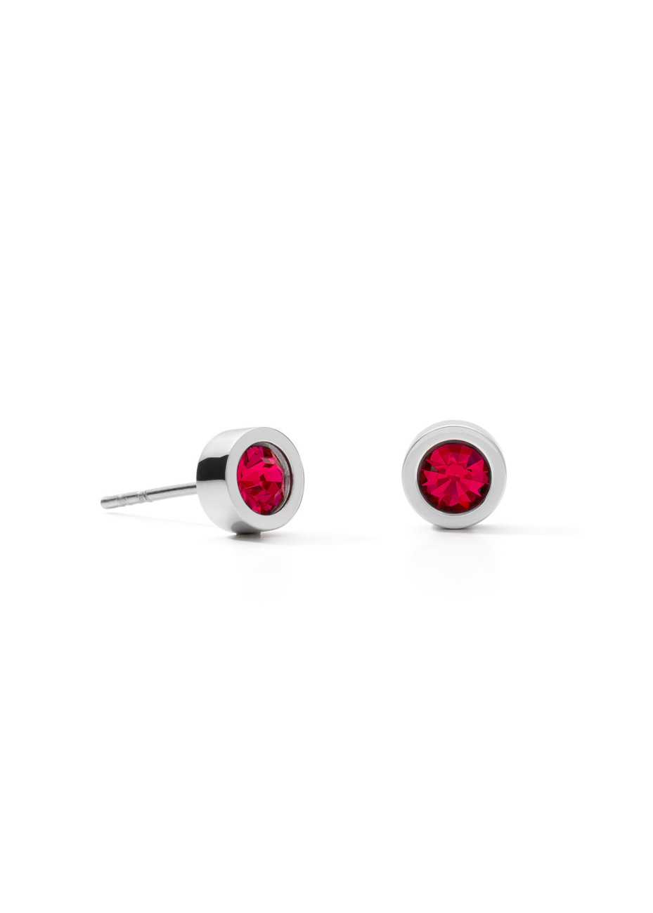 0317 Oorsieraad Red Crystal Coeur de Lion 0228210317
