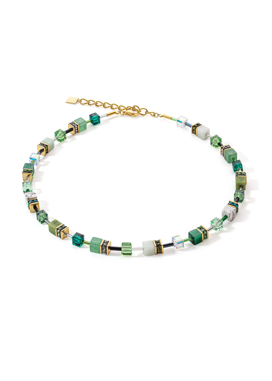0500 Collier Green Coeur de Lion 4905100500