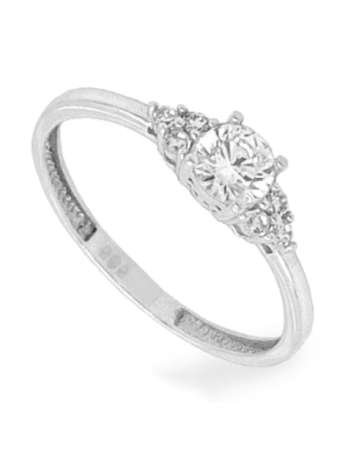 .GR324 aanzoeksring in witgoud-geelgoud of rosé goud