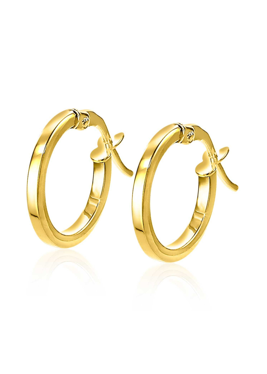 ZGO257 Gouden Zinzi oorringen 13 mm