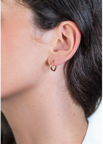 ZGO257 Gouden Zinzi oorringen 13 mm