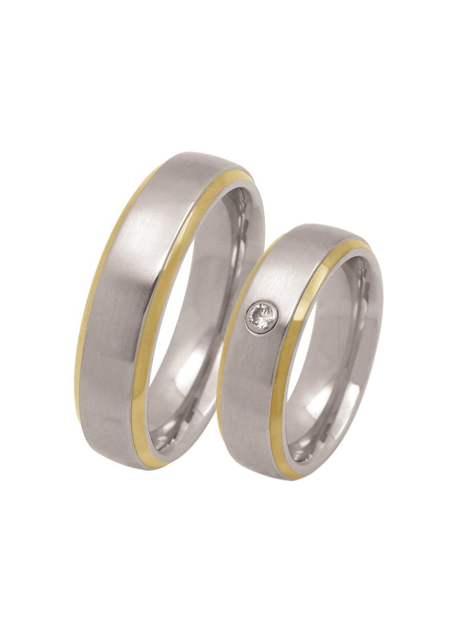 Bicolour zirconia 60179 FL Paris relatieringen staal