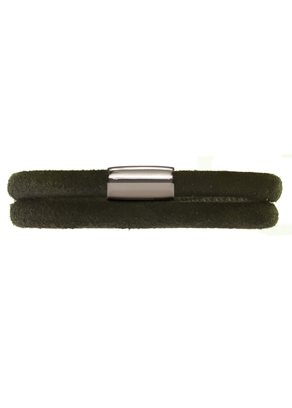 12301-40 Endless Bracelet Moss Green Double