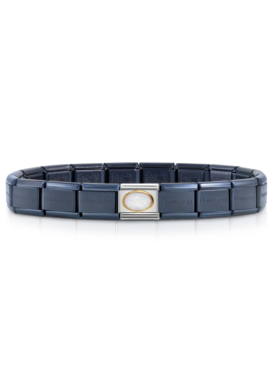 030001SI035 Basisband Nominationmat saffierblauw