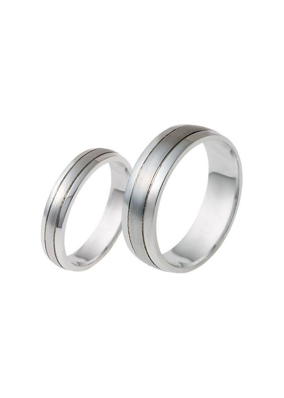 0203 Trouwringen witgoud 4+6 mm