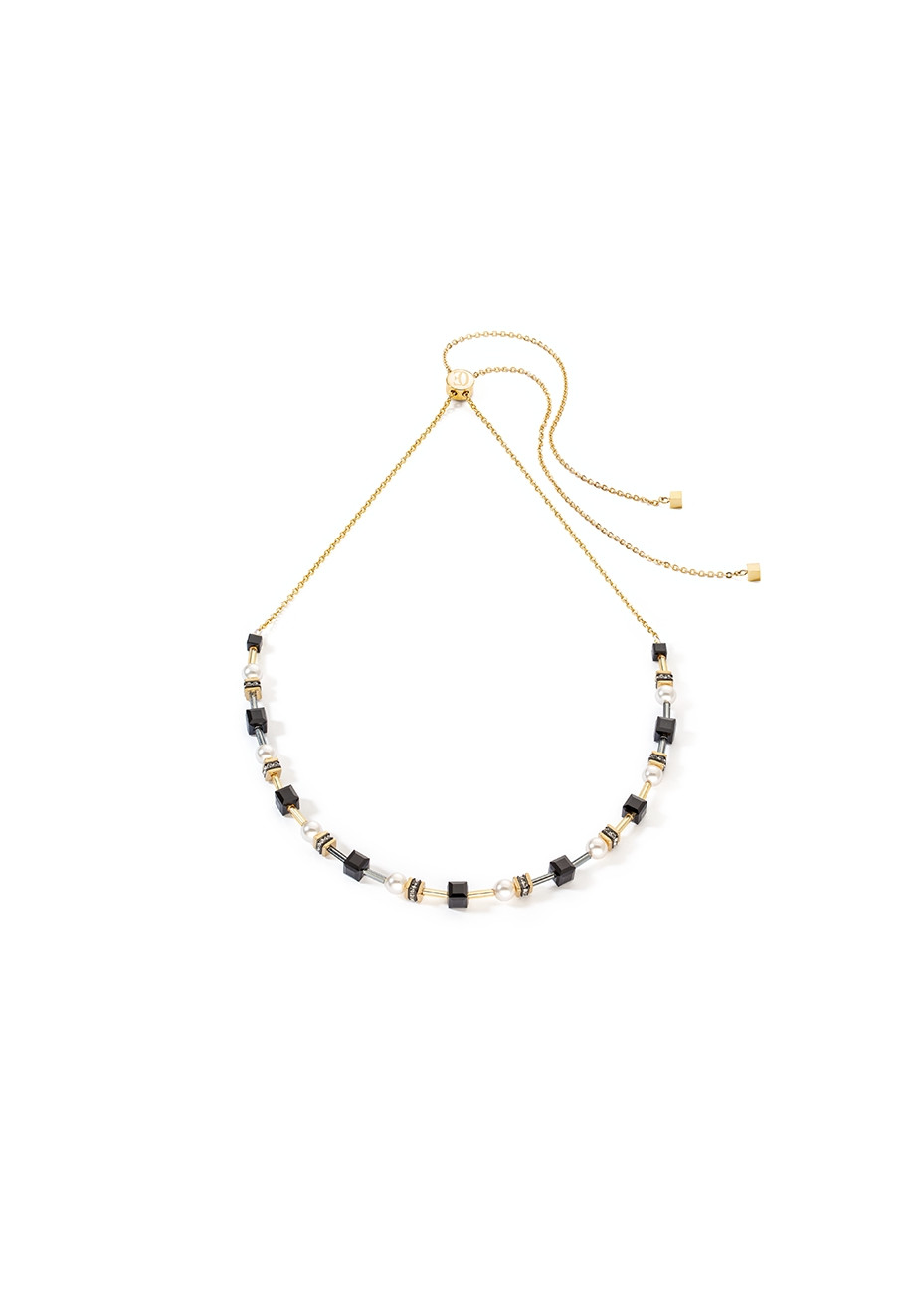 1316 Collier Black-Gold Coeur de Lion 4085101316