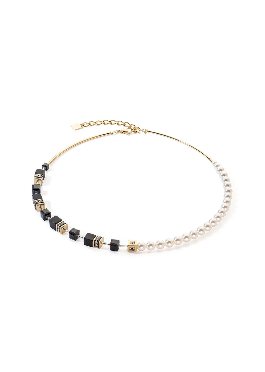 1316 Collier Black-Gold Coeur de Lion 5086101316