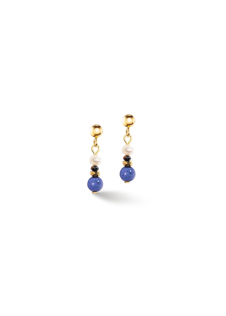 0700 Oorsieraad Blue Coeur de Lion 1109210700