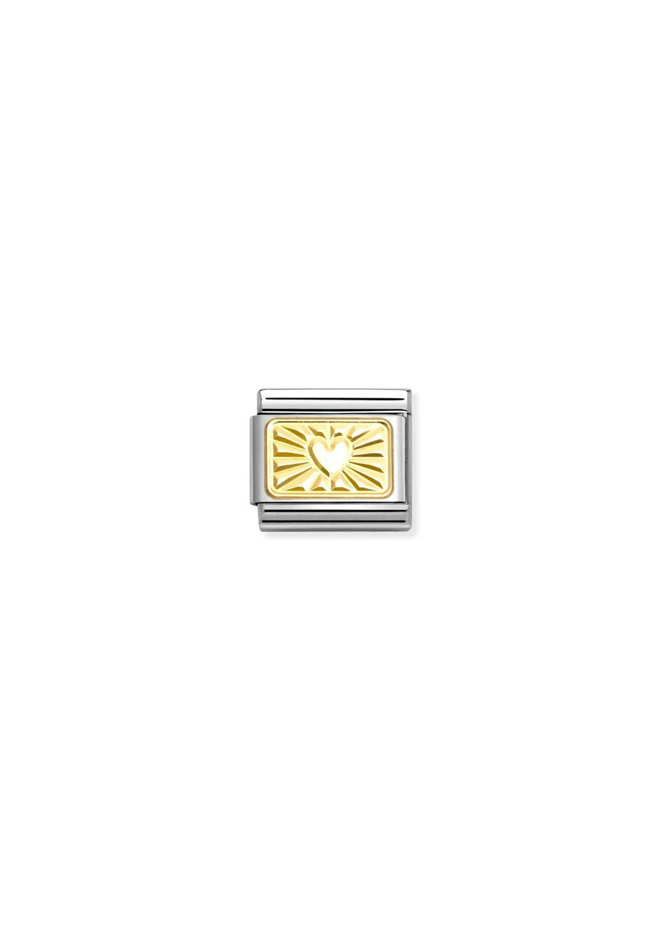 03012158 Nomination Hart Plaat Diamandado schakel
