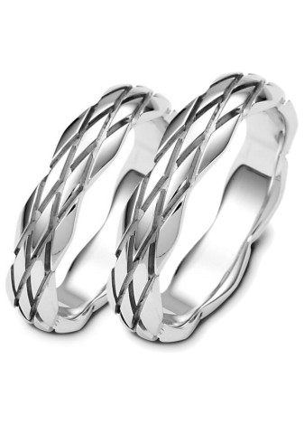 0609 Trouwringen witgoud 5.5 mm