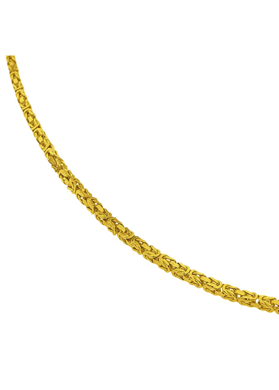 41.3 gram lange massief gouden koningsketting 80 cm x 2.6 mm