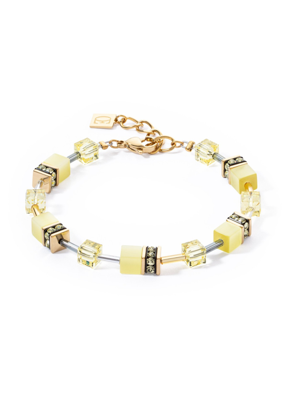 0120 Armband Light Yellow Coeur de Lion 4020300120