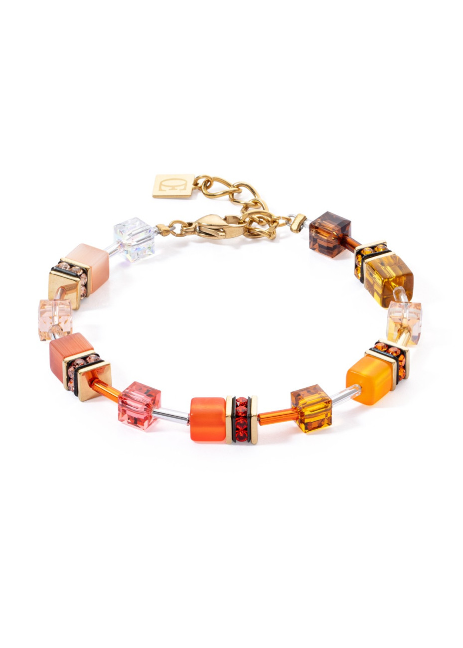 0211 Armband Orange-Brown Coeur de Lion 2838300211