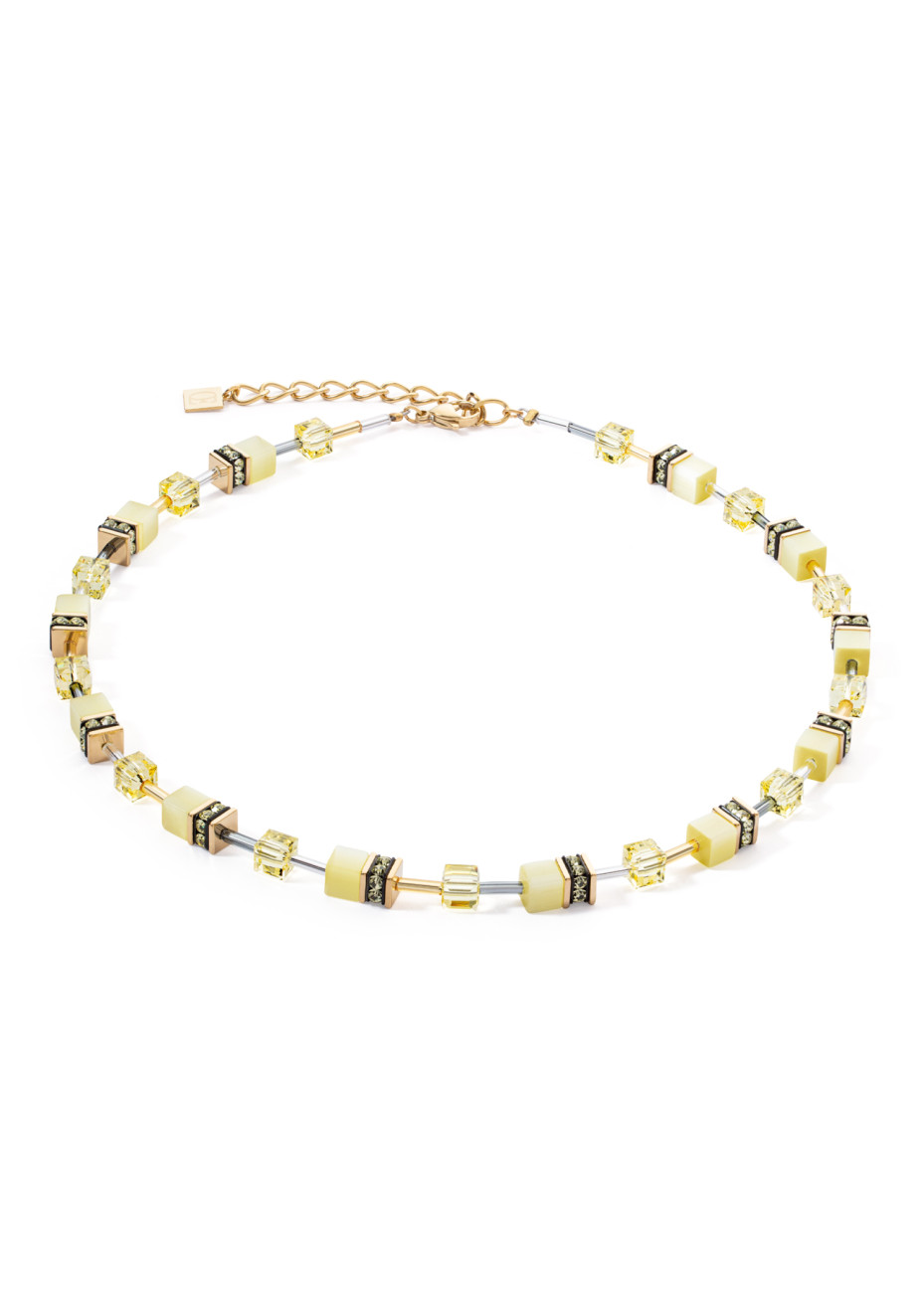 0120 Collier Light Yellow Coeur de Lion 4020100120