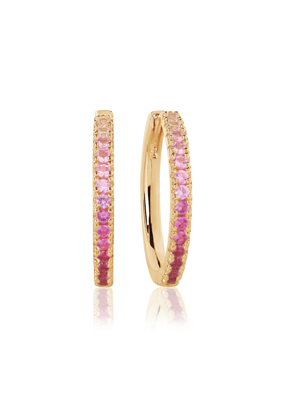 Ellera Grande E2869-GPK-YG Sif Jakobs verguld zilveren oorsieraad