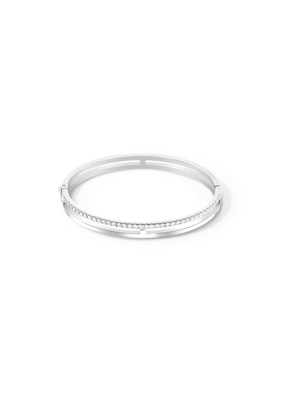1817 Bangle Crystal-Silver Coeur de Lion 0136321817