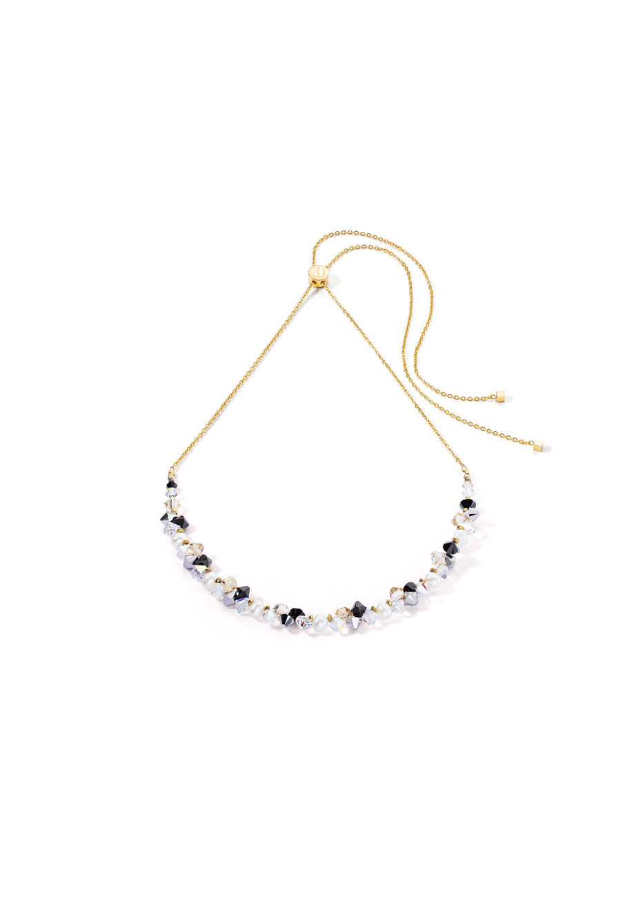 1318 Collier Black-Crystal Coeur de Lion 1124101318 1318 Collier Black-Crystal Coeur de Lion 1124101318