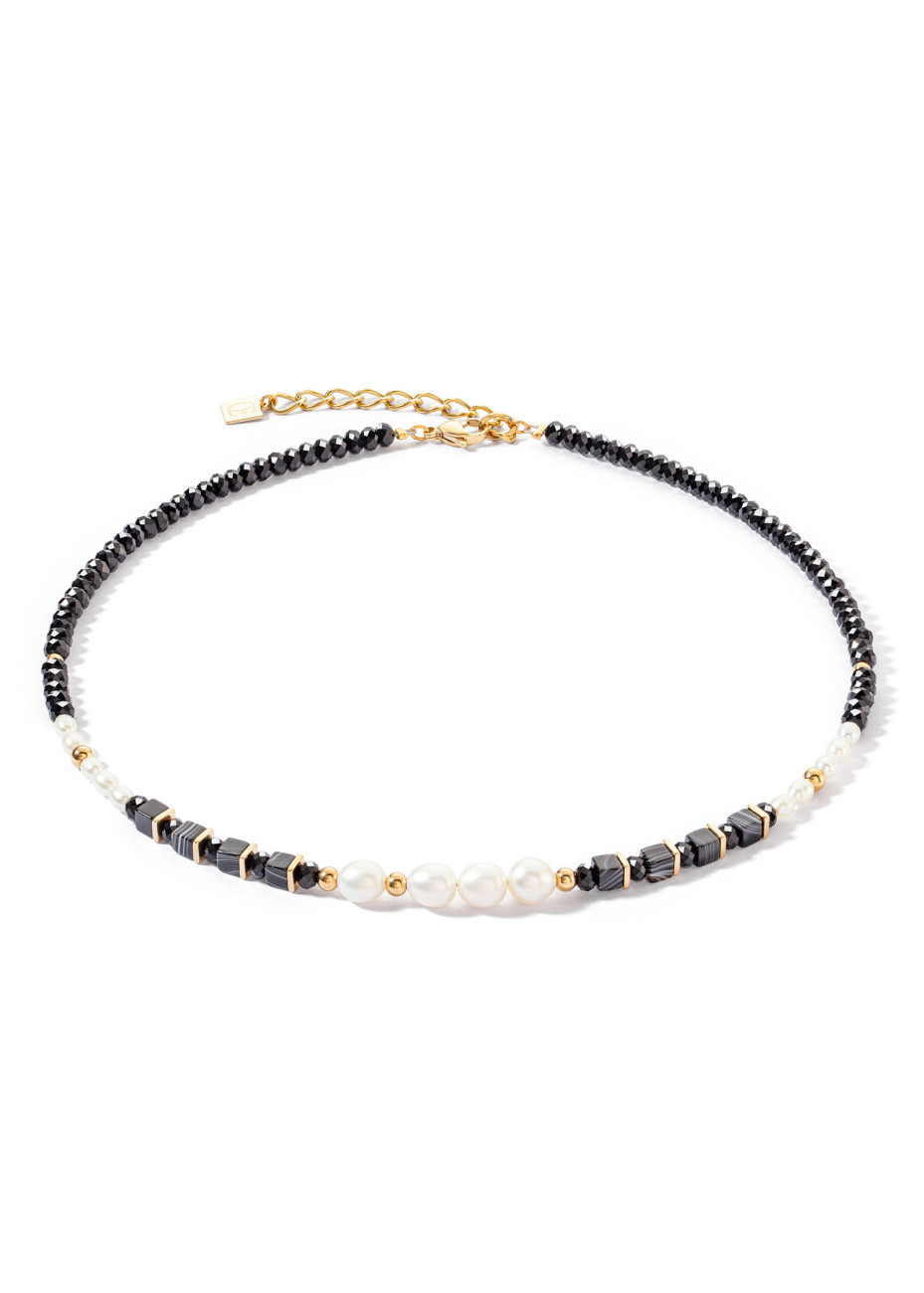 1314 Collier Black-White Coeur de Lion 1132101314 1314 Collier Black-White Coeur de Lion 1132101314