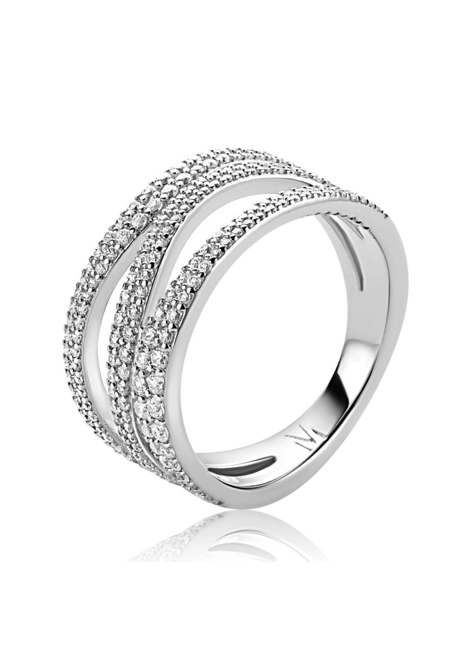 MVR26 Damesring zilver Mart Visser Zinzi maat 18.5