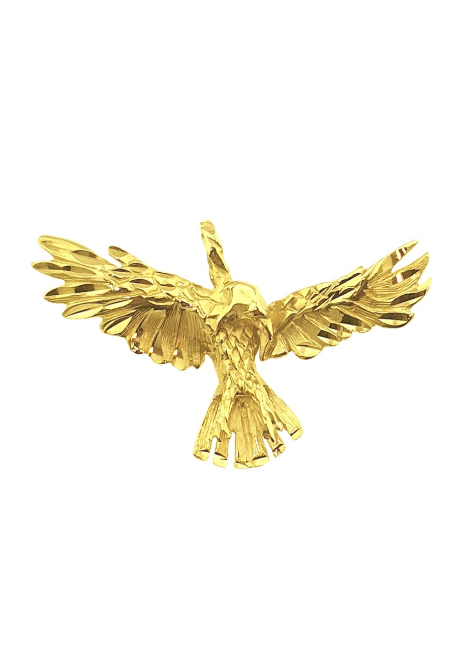 .5.0 gram gouden hanger adelaar 42x25 mm