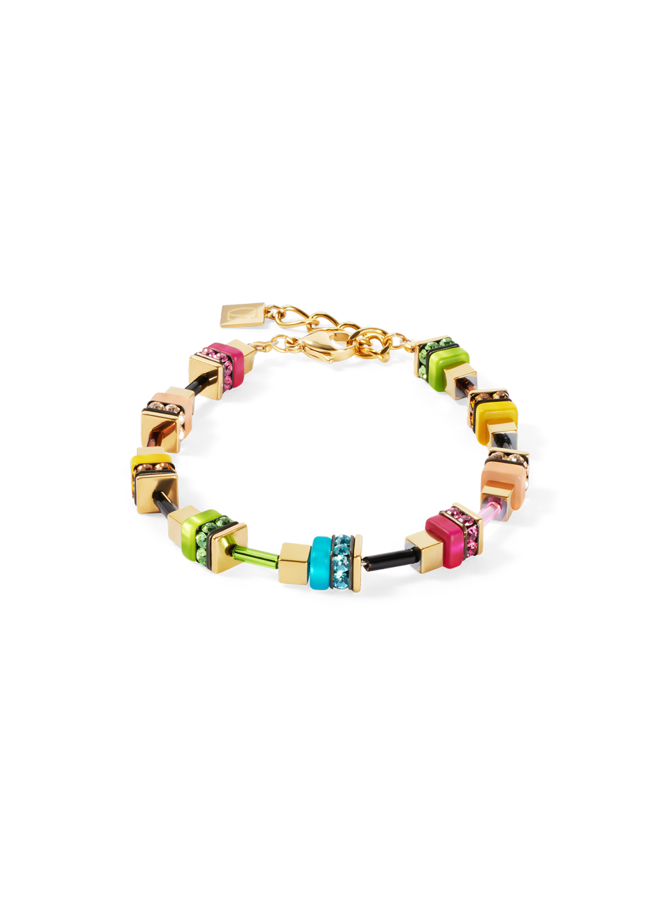 1516 Armband Multicolour Gold Coeur de Lion 4413301516