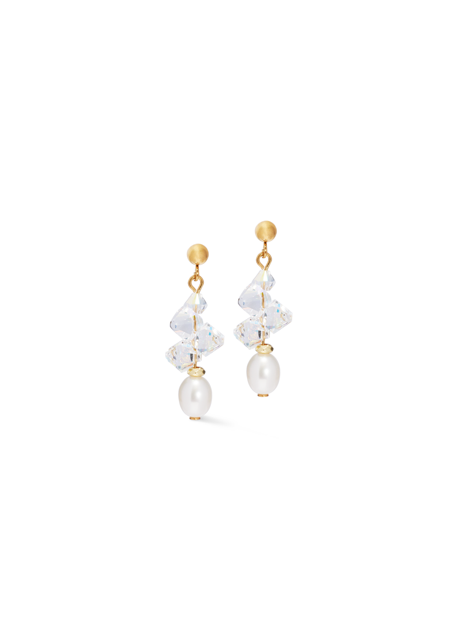 1816 Oorsieraad Crystal-Gold Coeur de Lion 1136211816