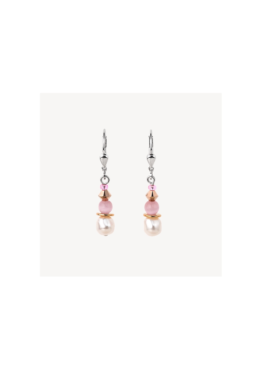 1900  oorhangers Rose Coeur de Lion 4863201900