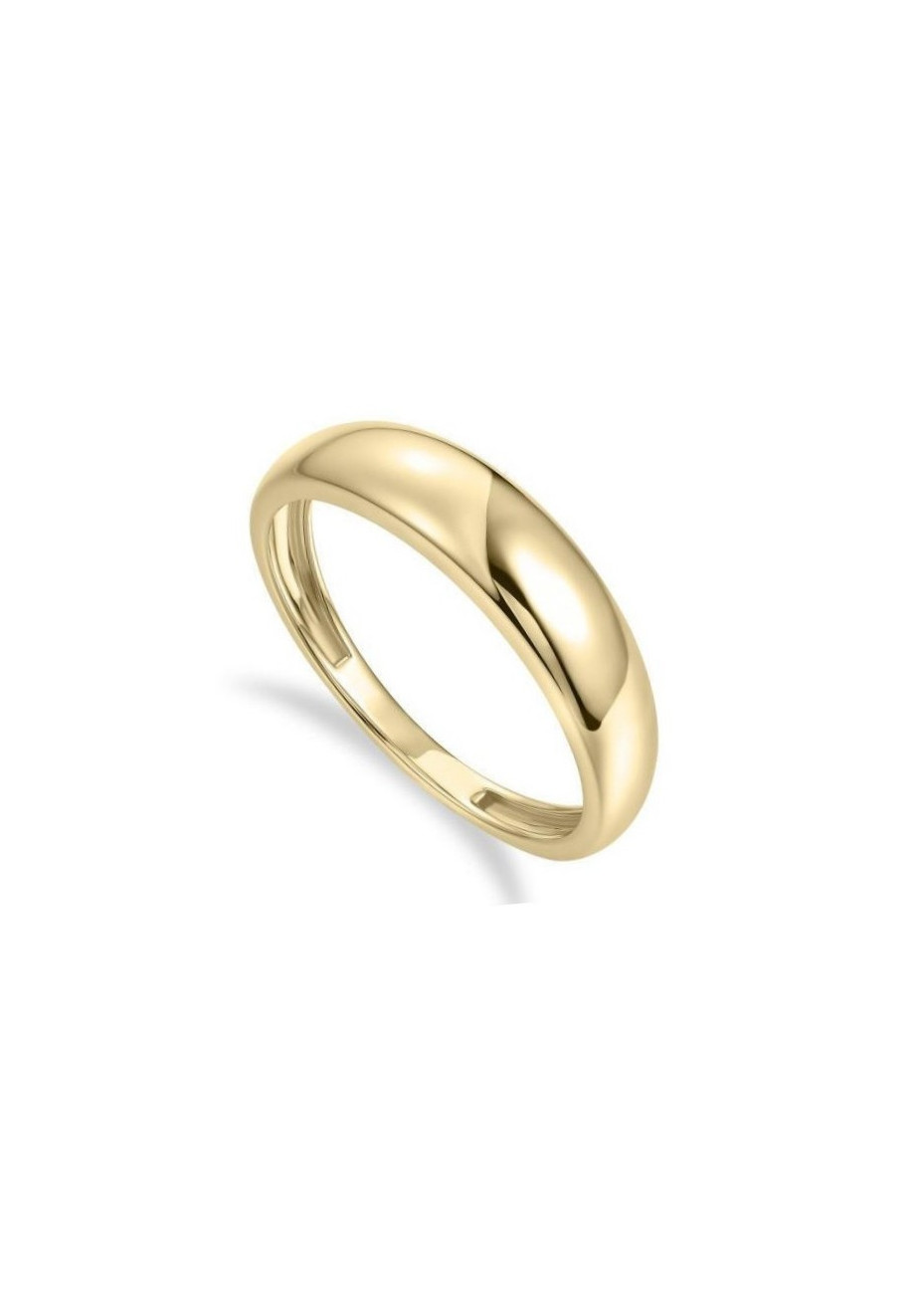 Damesring VGR042 goud glad maat 17