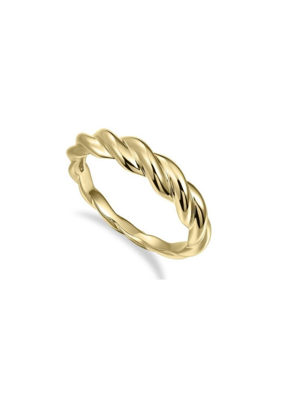 Damesring VGR044 gedraaid goud maat 17