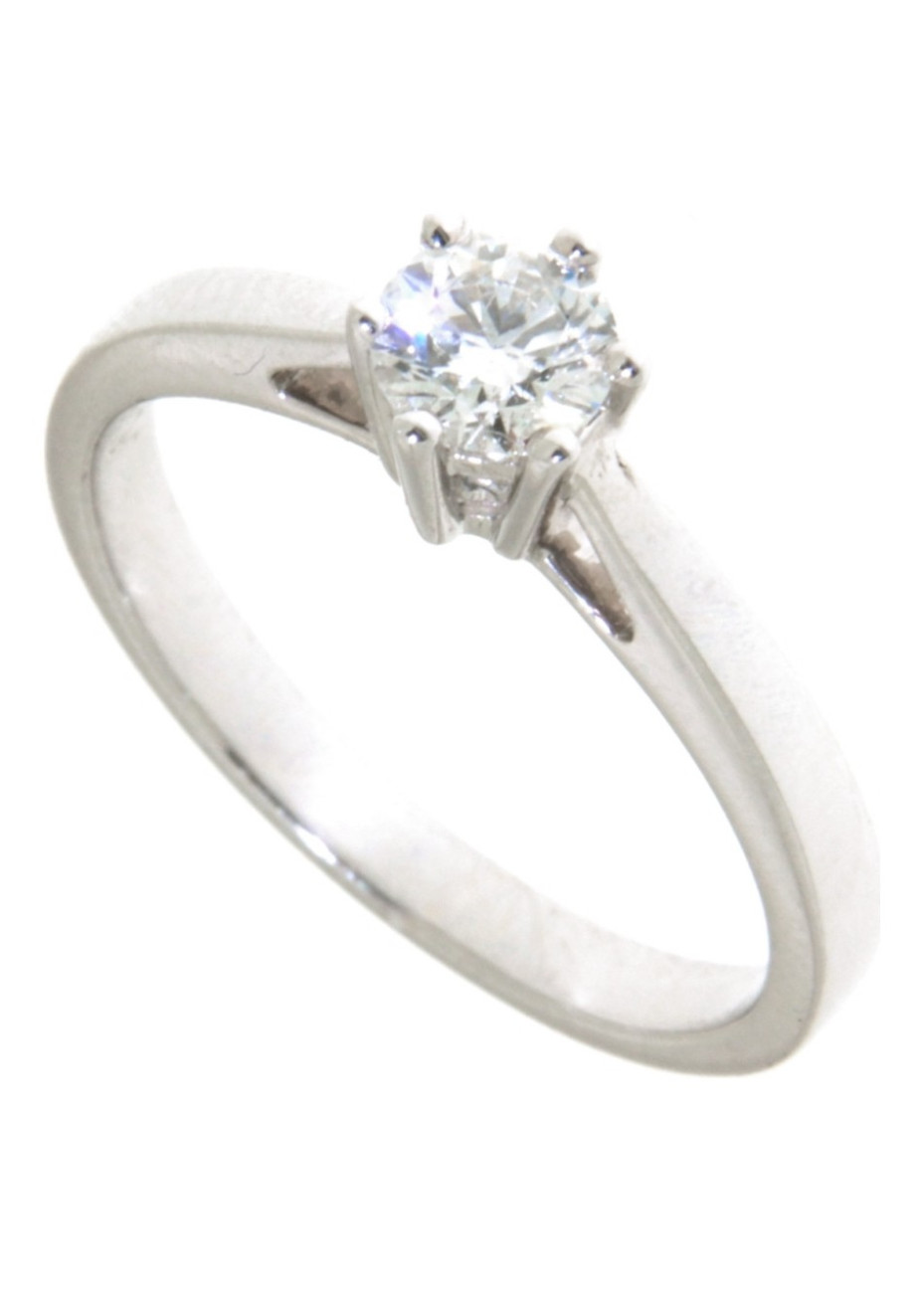 2625-050 Manmade diamant 0.50 crt. Classico damesring 757206050