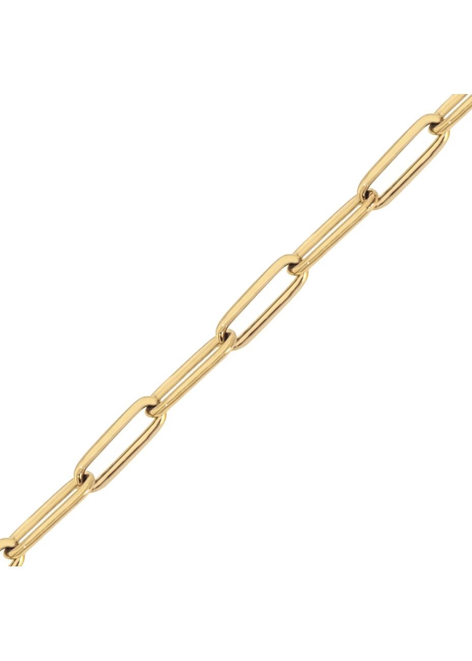.6.4 gram fijne gouden closed-for-ever armband geschikt voor bedels 3.9 mm x 19 cm