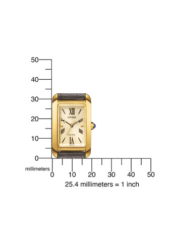 EW5622-09P Doublé dameshorloge Citizen saffierglas