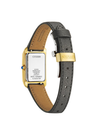 EW5622-09P Doublé dameshorloge Citizen saffierglas
