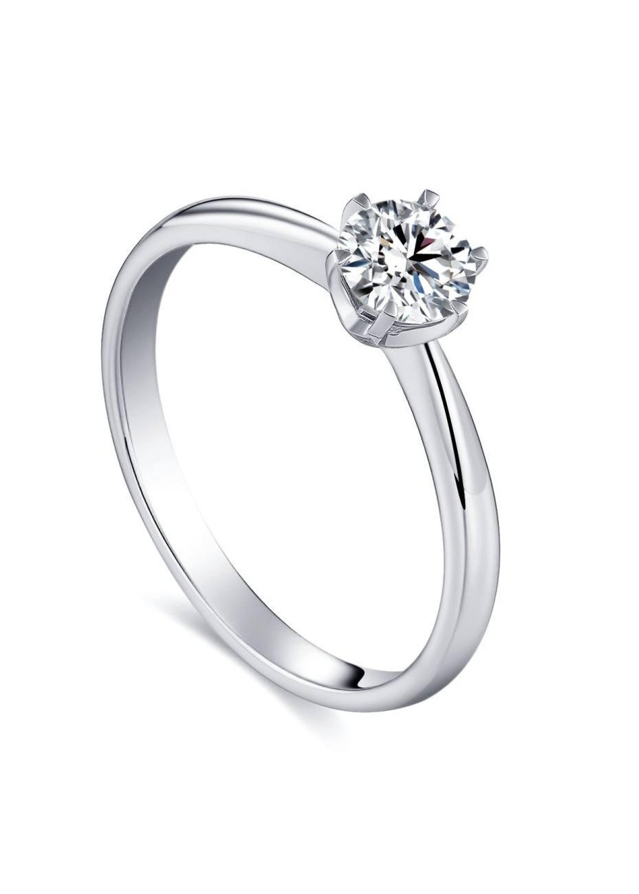 0799-050 platina verlovingsring met 0.50 crt. labgrown briljant NPLR002-58