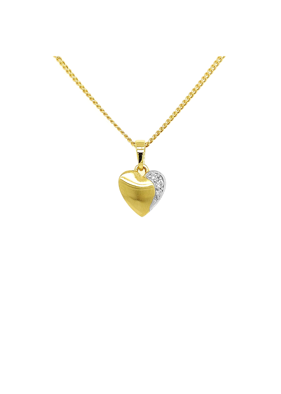 Hart GH0584 hanger goud zirconia