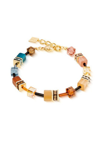 1131 Armband Brown-Petrol Coeur de Lion 2838301131
