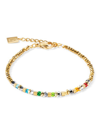 1516 Armband Multicolour Gold Coeur de Lion 4359301516