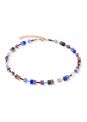 0807 Collier Purple-Blue Coeur de Lion 2838100807